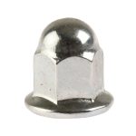 TUERCA CAMPANA CROMADA